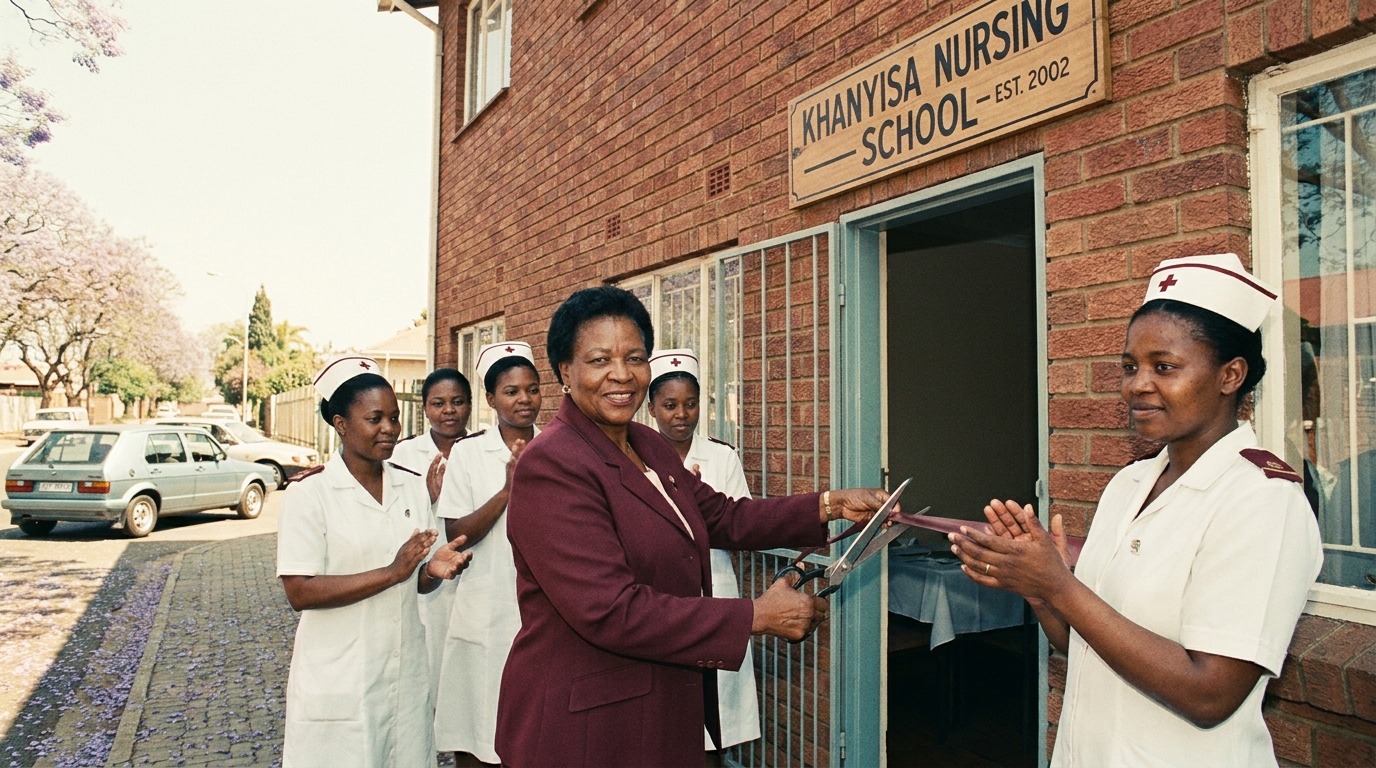 Founding of Khanyisa Nursing School in 2002