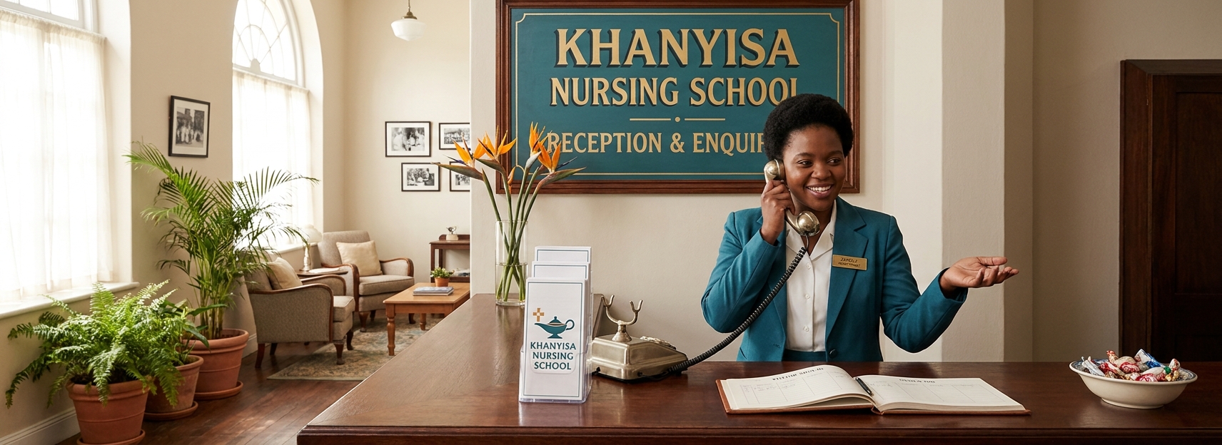 Khanyisa Nursing School reception