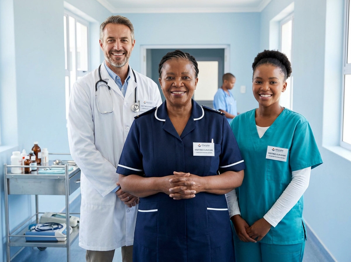 Visiting clinician teaching