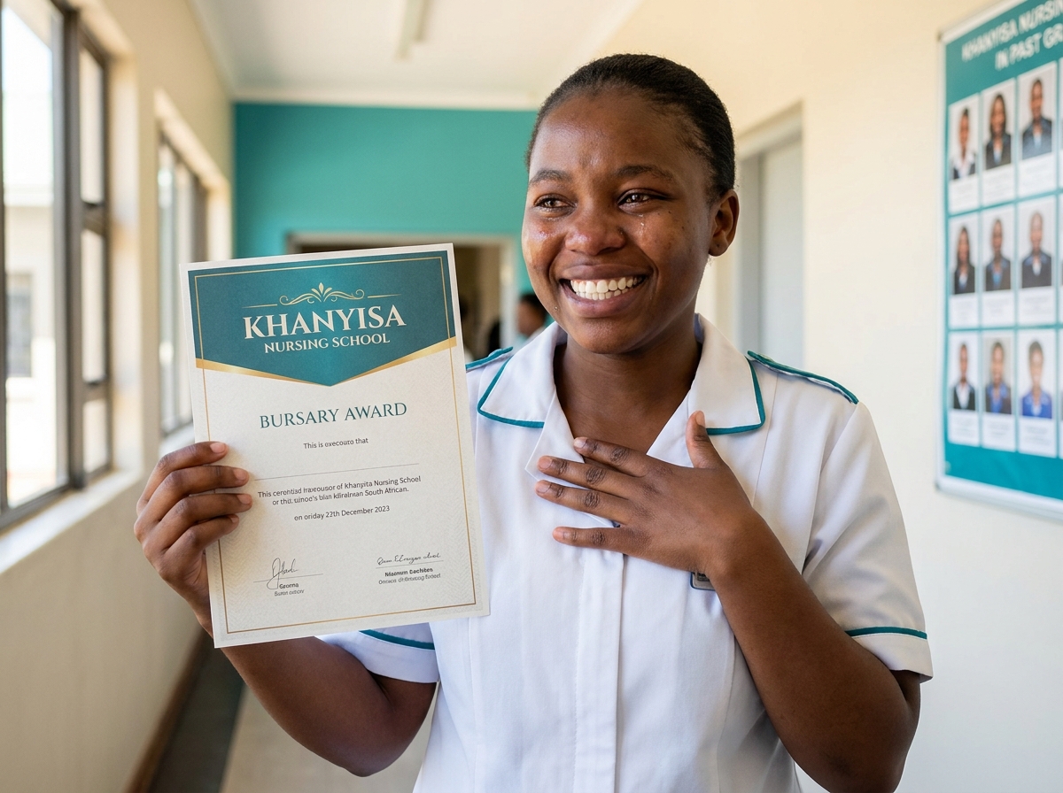 Khanyisa bursary student
